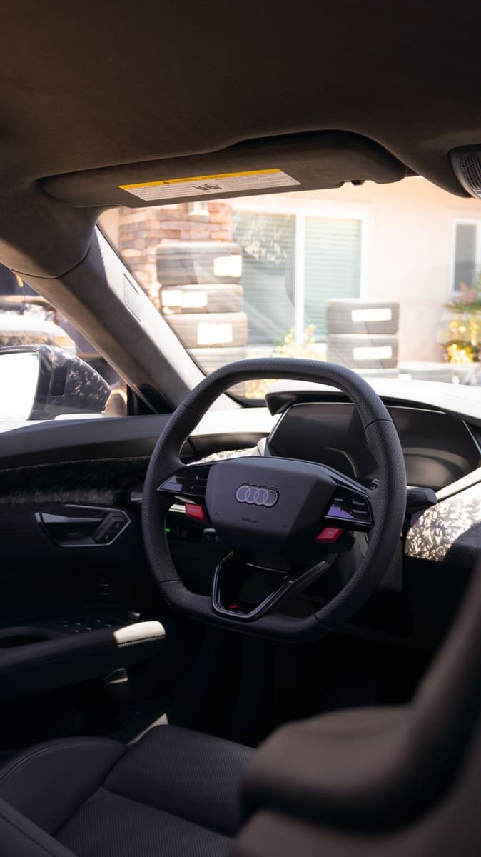 Clean, freshly detailed vehicle interior in Mission Beach, CA