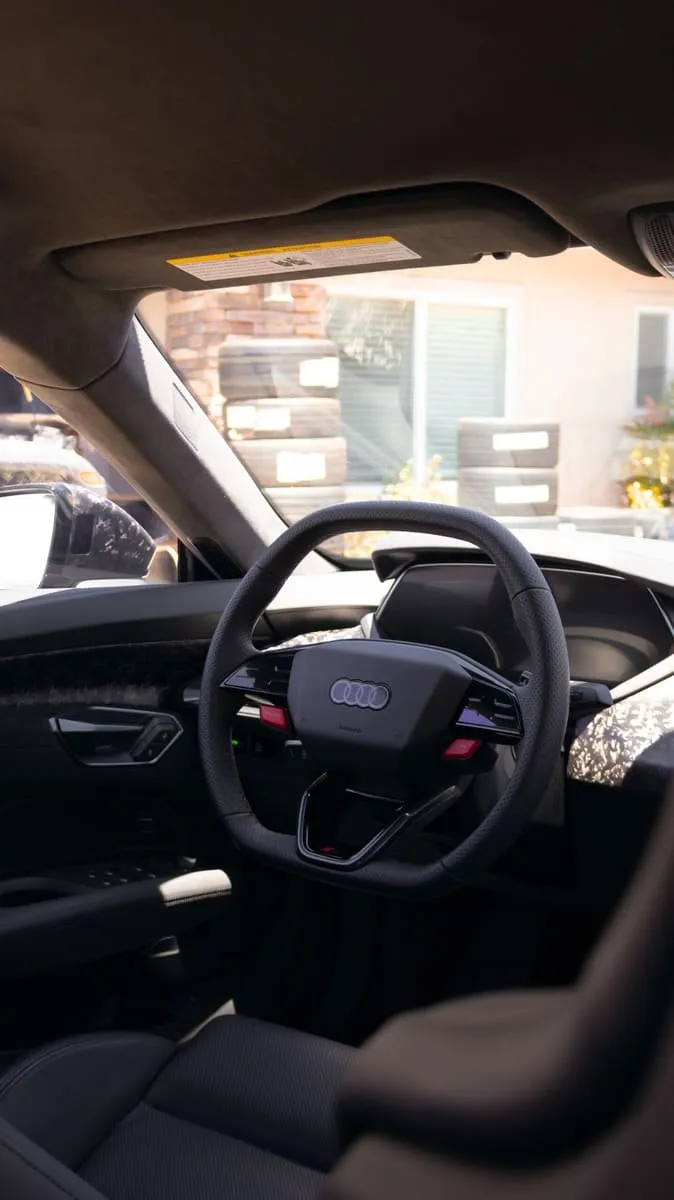 Clean, freshly detailed vehicle interior in Mission Beach, CA